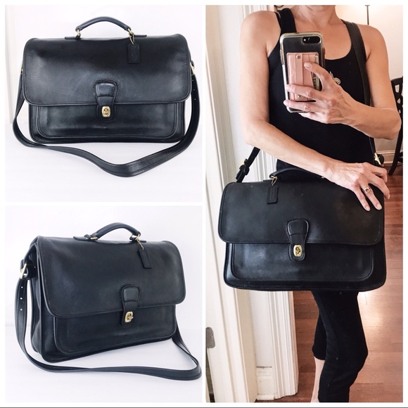 Coach Handbags - UNISEX Coach VTG Leather Metropolitan Briefcase